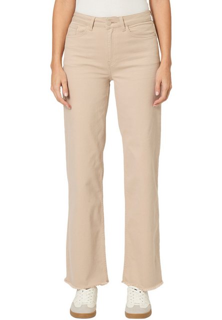 Zero Slim-fit-Jeans zero Jeans Wide Leg Style WITNEY beige 32 Inch günstig online kaufen