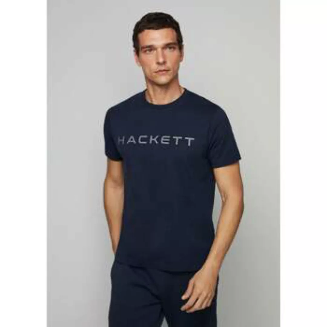 Hackett  T-Shirts & Poloshirts Essential tee - navy grey günstig online kaufen