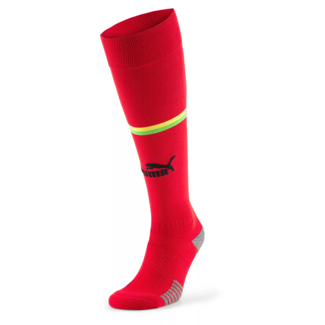 PUMA Fußball Stutzenstrümpfe "Ghana Replica Gestreifte Socken Herren" günstig online kaufen