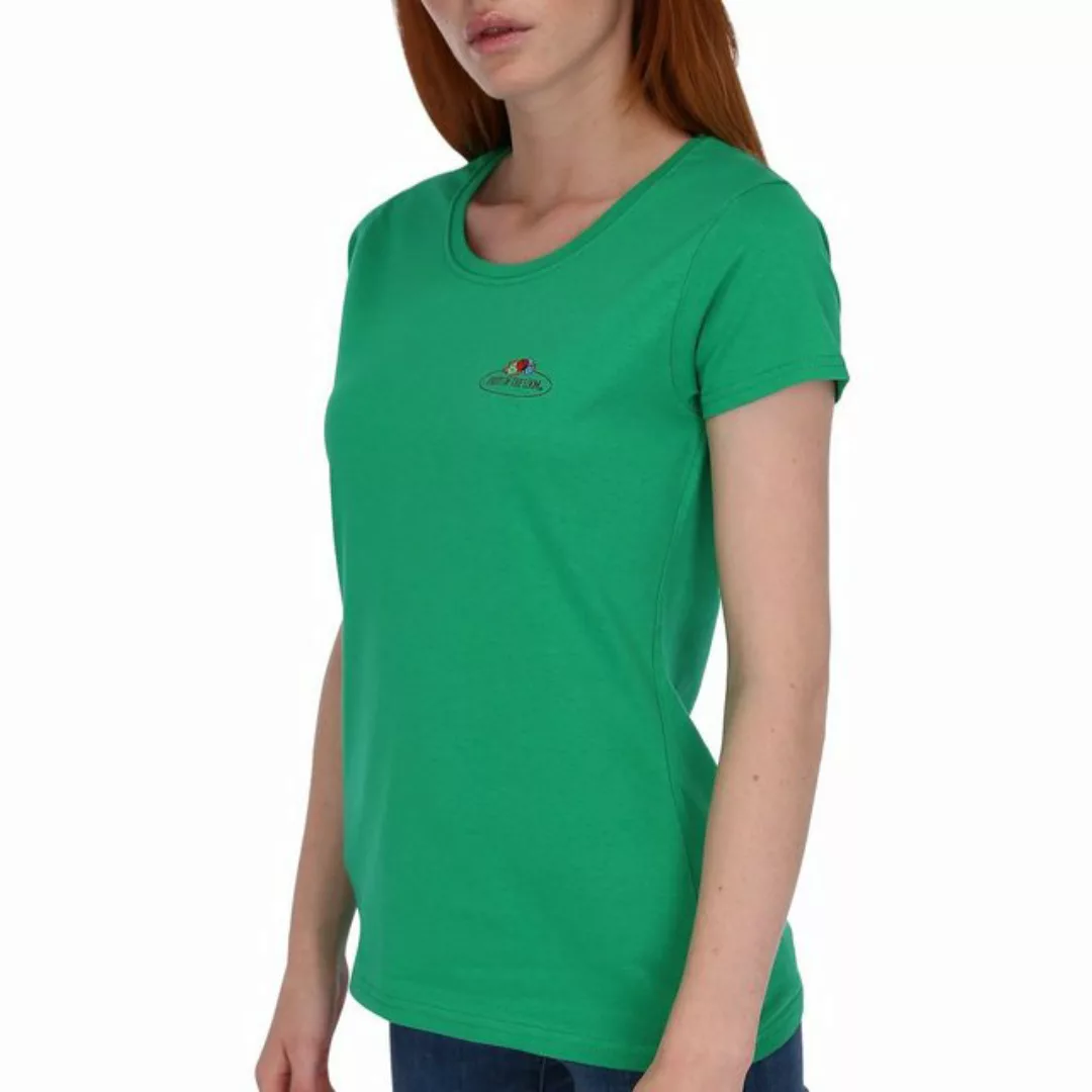 Fruit of the Loom Rundhalsshirt Damen T-Shirt mit Vintage-Logo günstig online kaufen