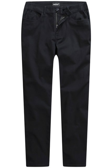 Men Plus 5-Pocket-Jeans Men+ Twillhose teilelastischer Bund bis 74/36 günstig online kaufen