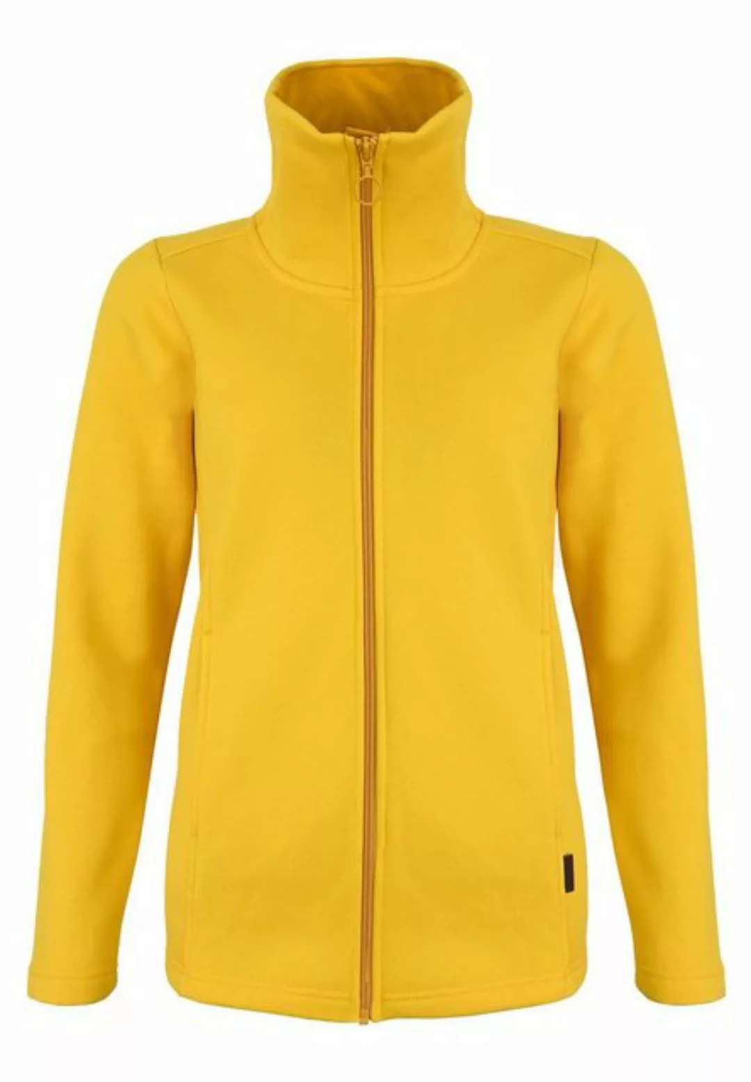 Elkline Strickfleecejacke Orchid voluminösem Kragen günstig online kaufen