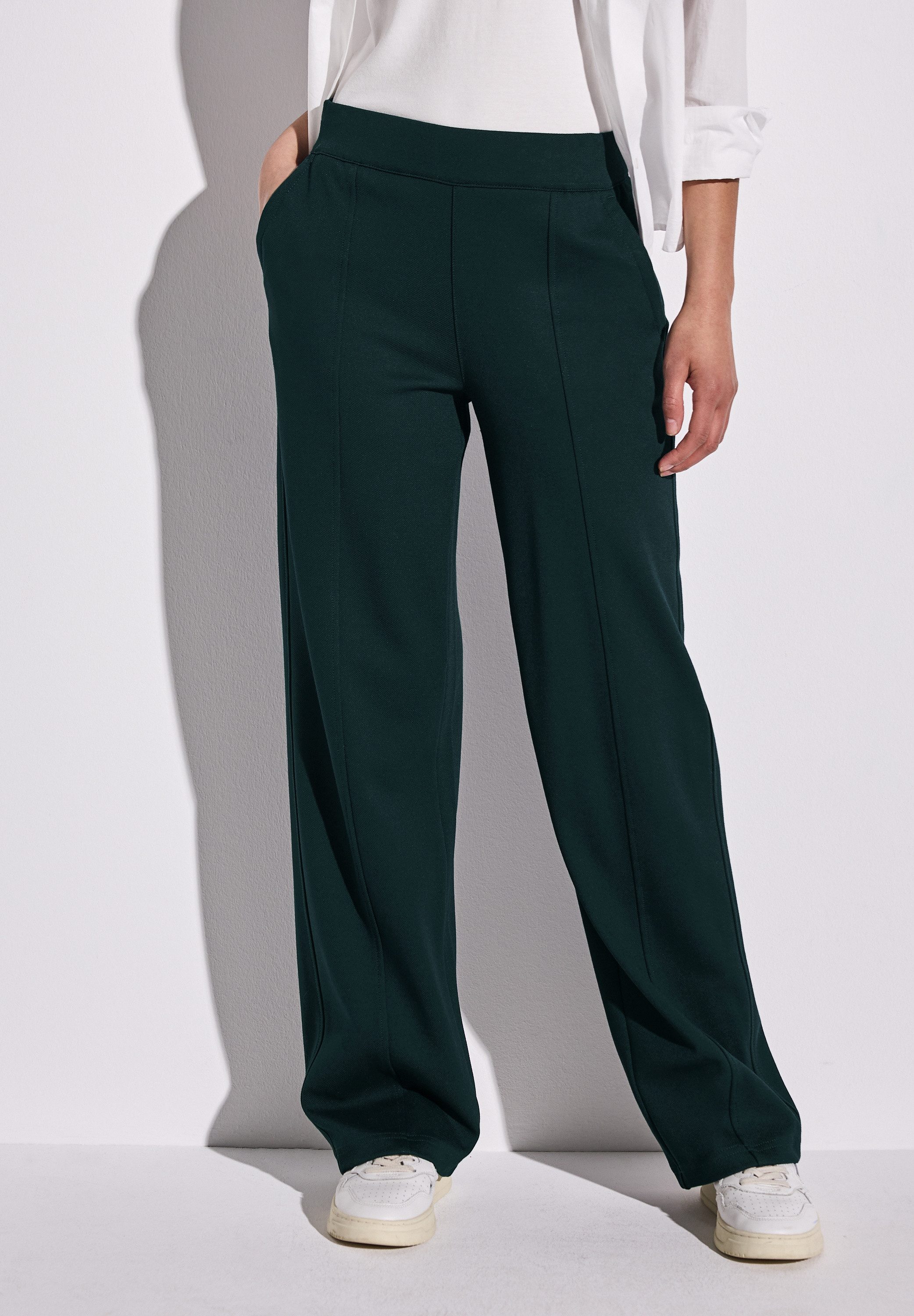 STREET ONE Stoffhose, High Waist günstig online kaufen