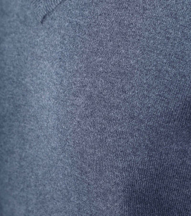 Steppin' Out Pullover Cashmere V-Ausschnitt Kobaltblau - Größe L günstig online kaufen