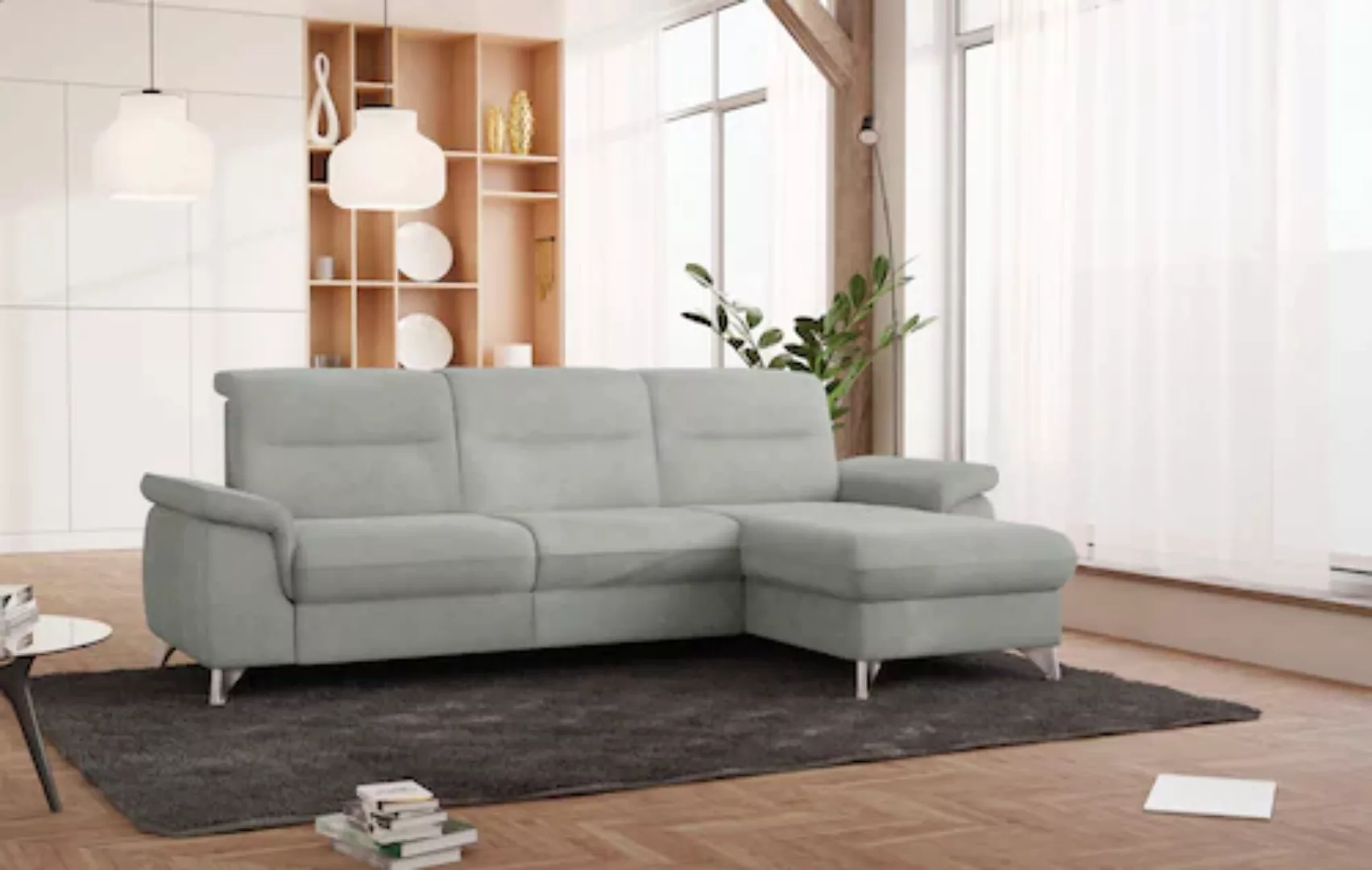 sit&more Ecksofa Astoria L-Form, wahlweise mit motorischer Relaxfunktion günstig online kaufen