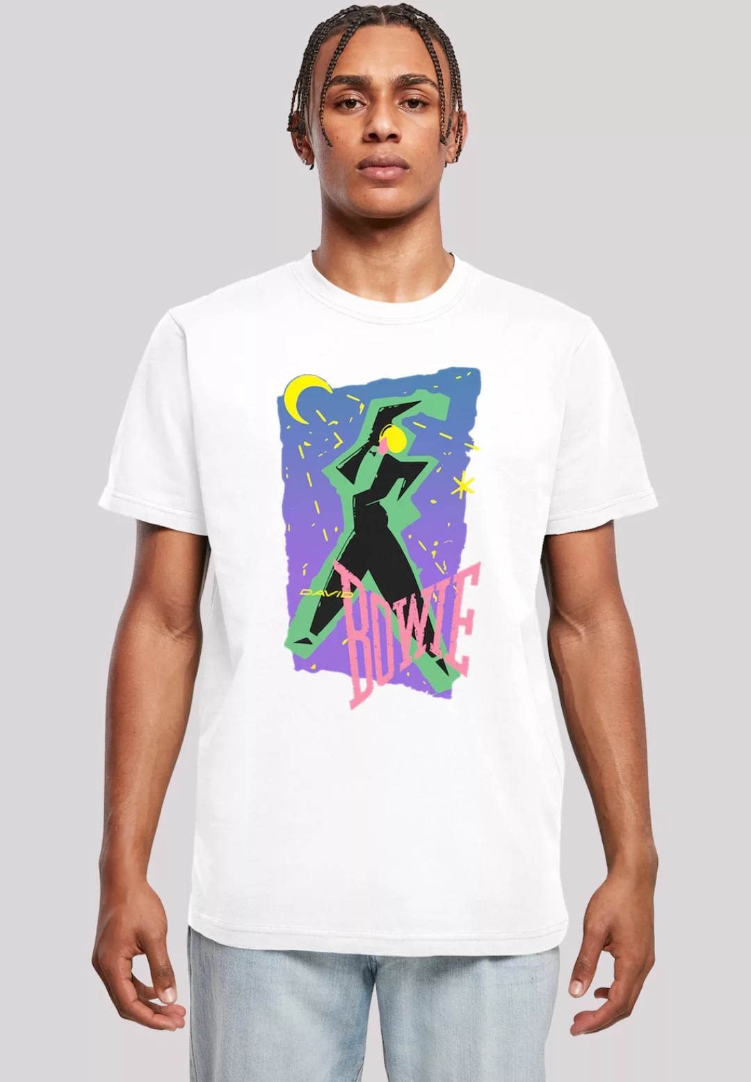 F4NT4STIC T-Shirt "David Bowie Moonlight Dance", Print günstig online kaufen