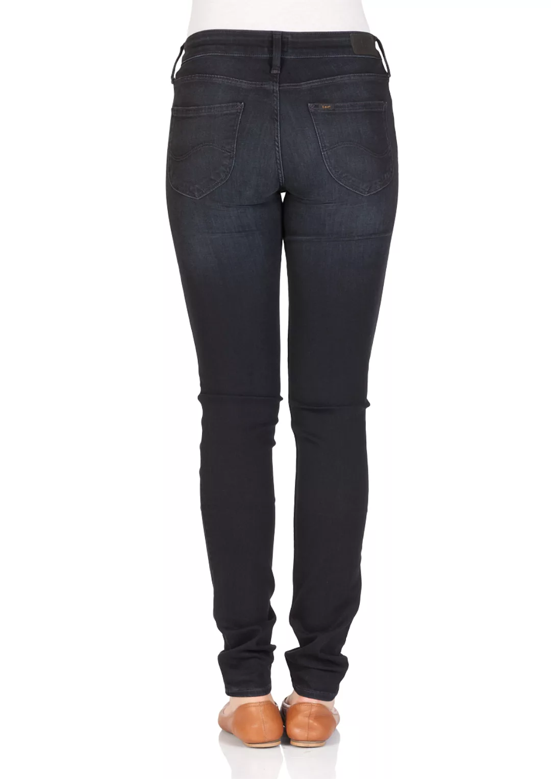 Lee Damen Jeans Scarlett - Skinny Fit - Blau - Dark Blues günstig online kaufen