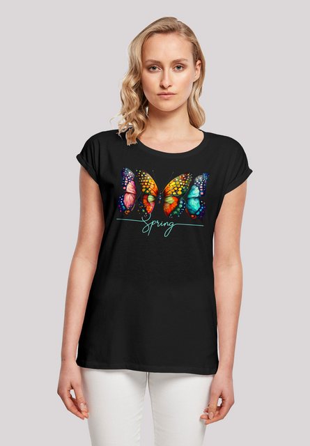 F4NT4STIC T-Shirt "Schmetterling Illusion", Print günstig online kaufen