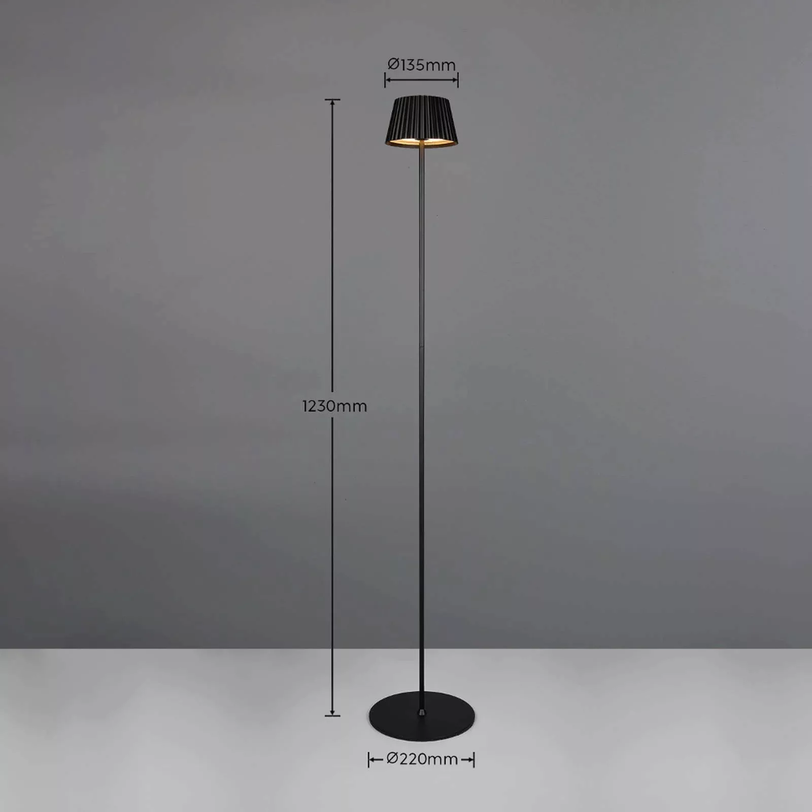 TRIO Leuchten LED Außen-Stehlampe "SUAREZ", 1 flammig, Leuchtmittel LED-Boa günstig online kaufen