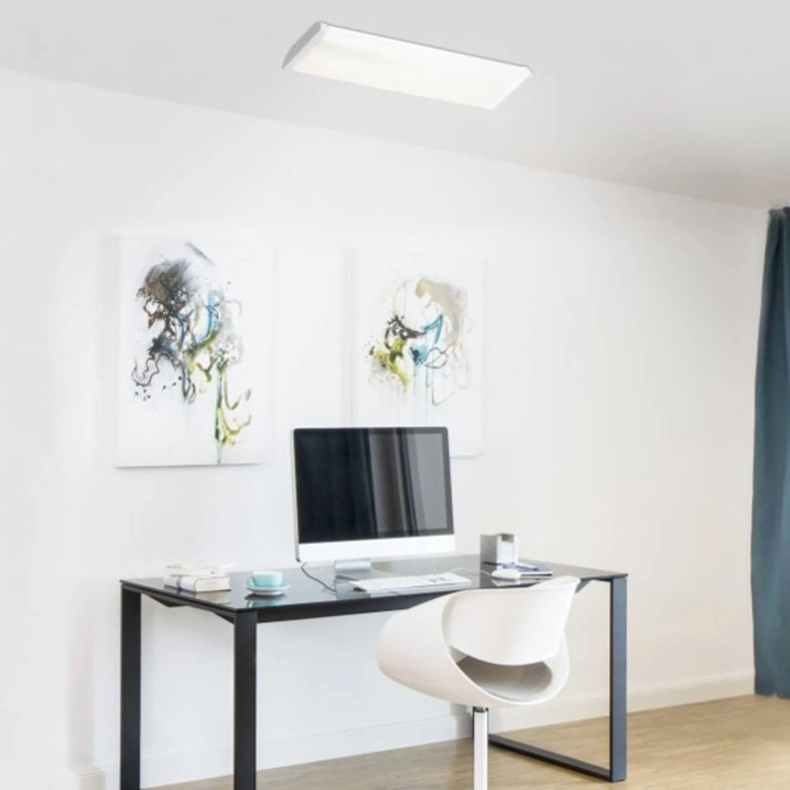 Verbrauchsarme Deckenleuchte Prismatik LED 18 W günstig online kaufen
