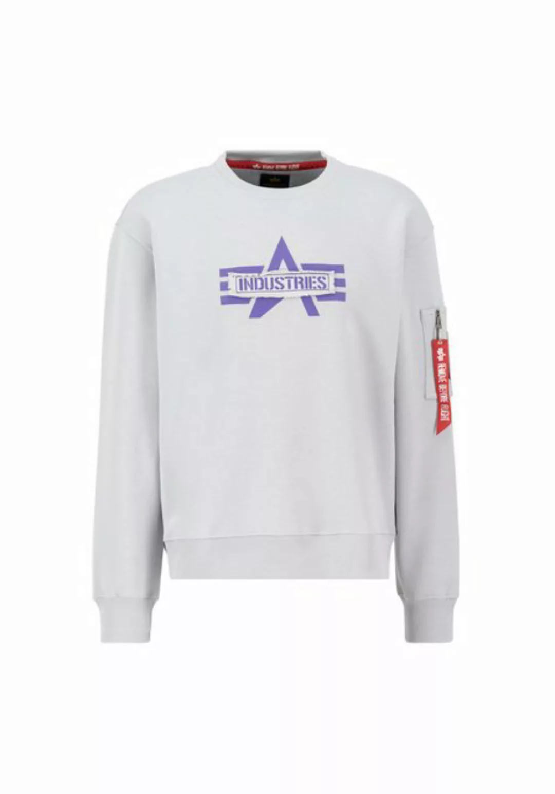 Alpha Industries Sweater Alpha Industries Men - Sweatshirts Logo Edge Crewn günstig online kaufen