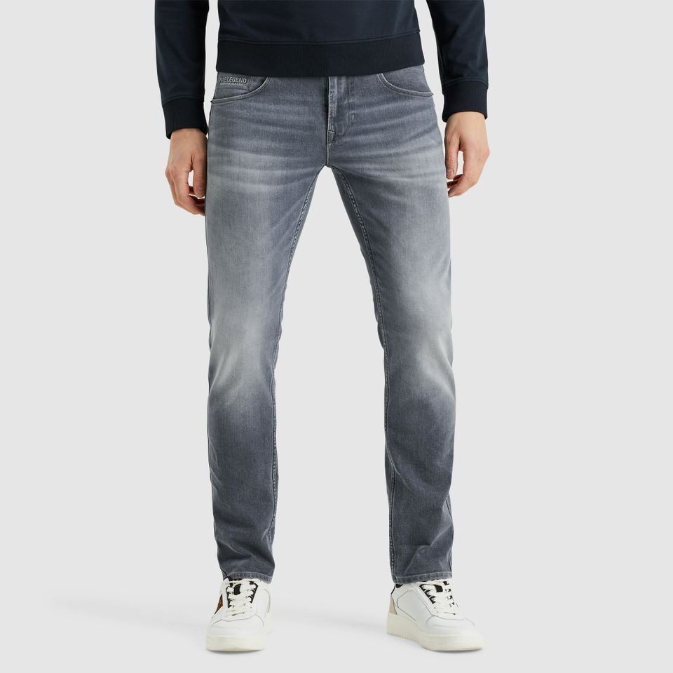 PME Legend Herren Jeans NIGHTFLIGHT - Low Waist - Regular Fit - Blau Grau günstig online kaufen