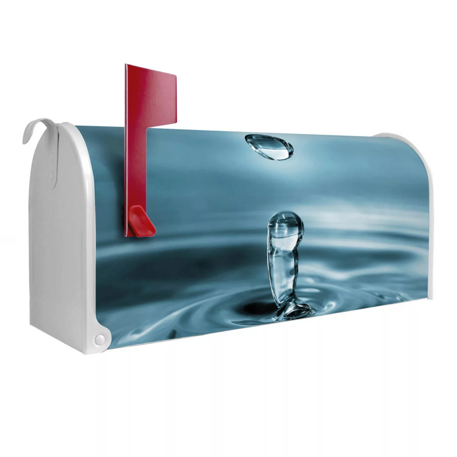 Banjado Amerikanischer Briefkasten Weiß 48x22x16cm US Mailbox Letterbox Pos günstig online kaufen