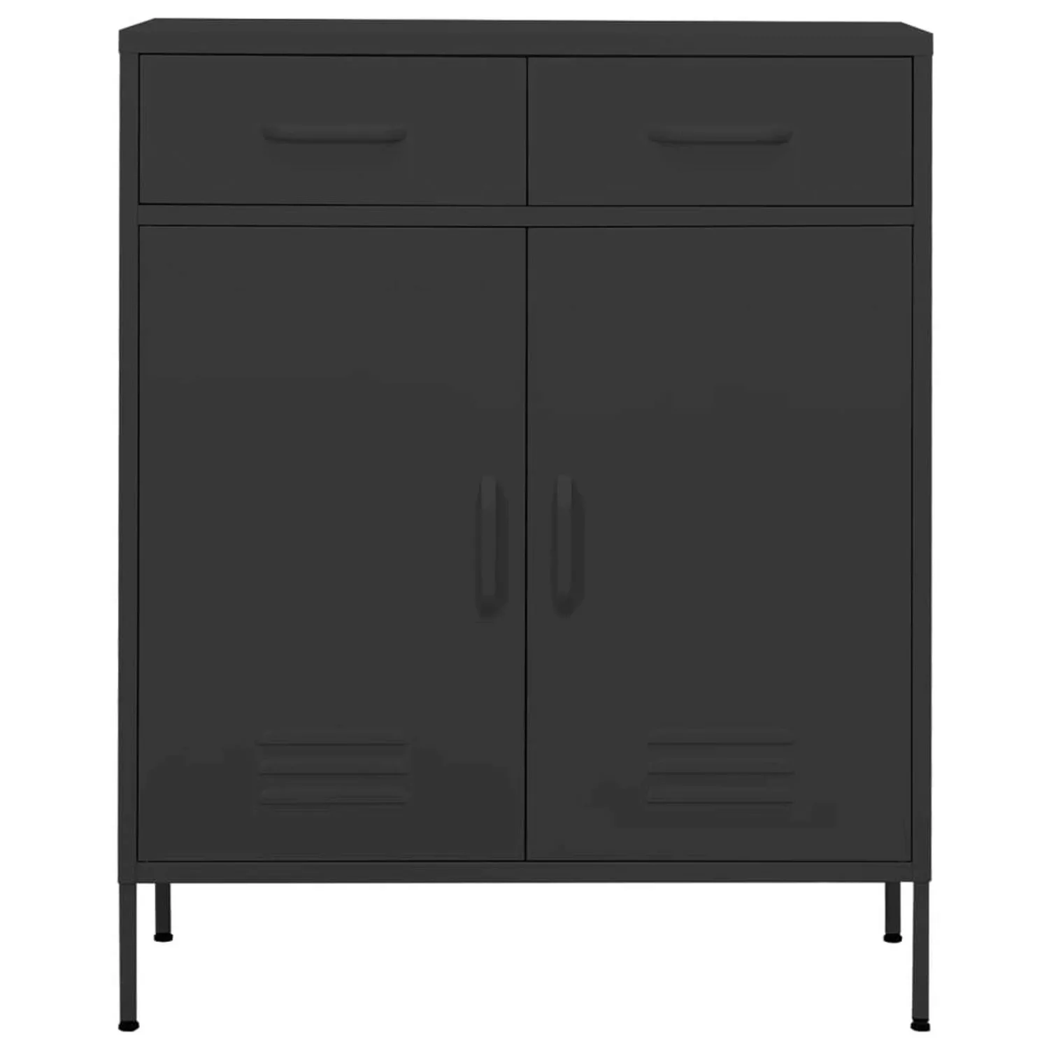 Lagerschrank Anthrazit 80x35x101,5 Cm Stahl günstig online kaufen