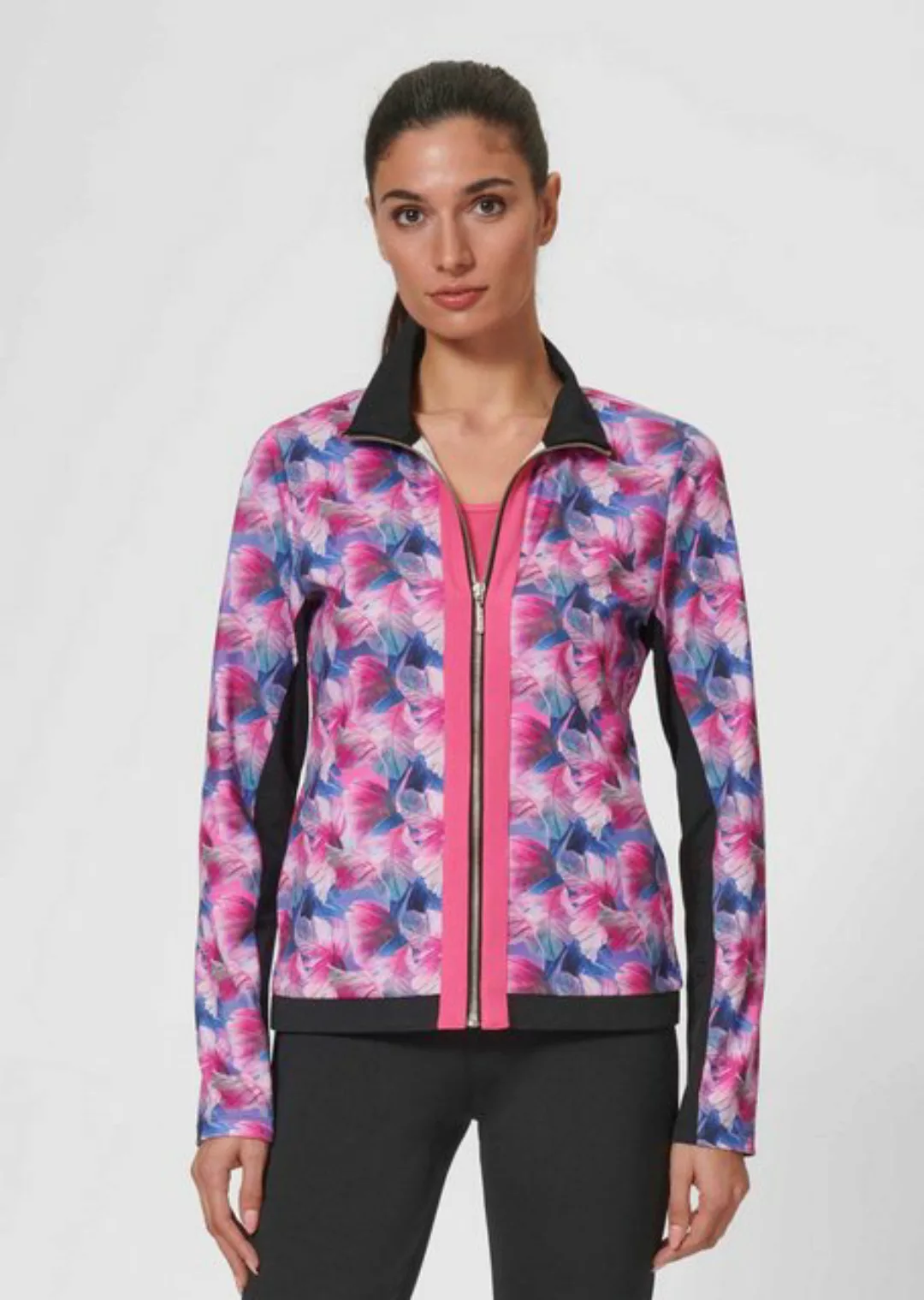 MADELEINE Outdoorjacke Jacke mit Blätterprint günstig online kaufen