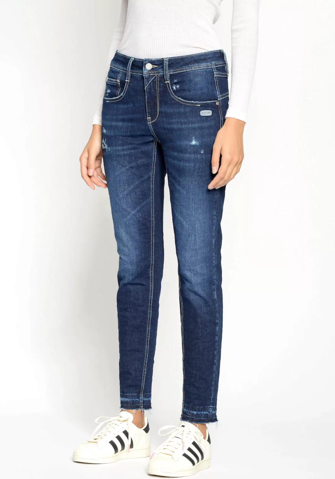 GANG Relax-fit-Jeans 94AMELIE CROPPED aus weicher Cord-Qualität günstig online kaufen