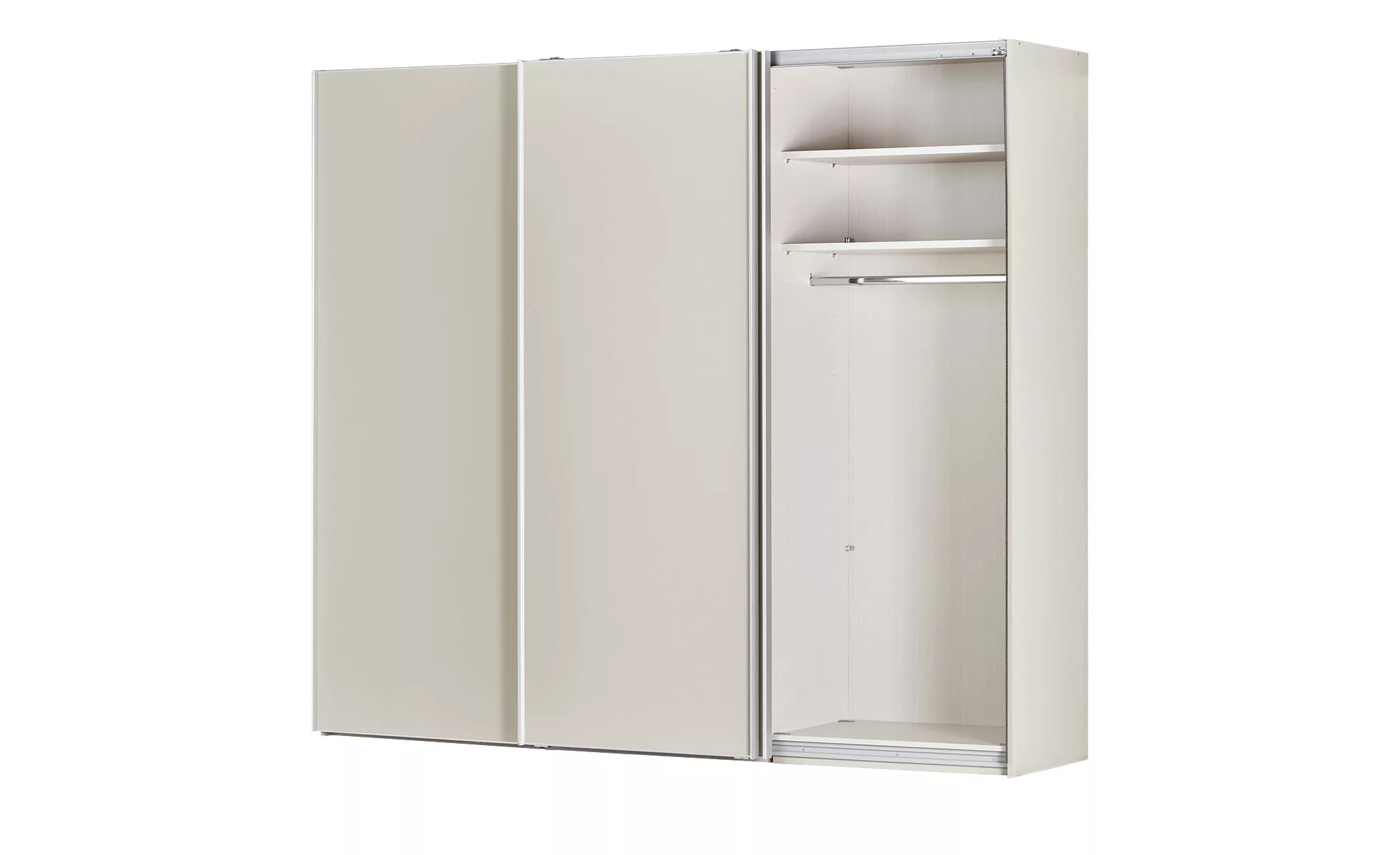 Schwebetürenschrank, 3-türig  Duett ¦ creme ¦ Maße (cm): B: 249 H: 222 T: 6 günstig online kaufen