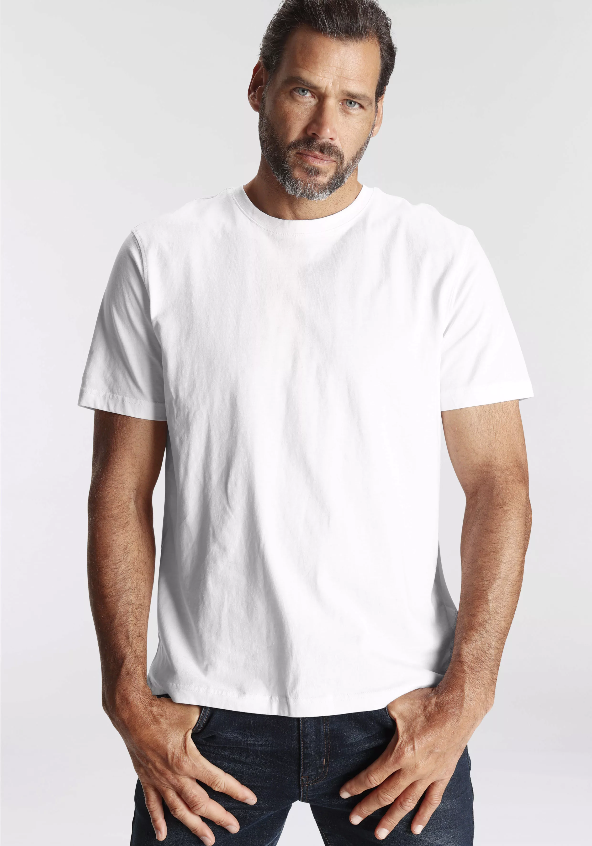 Mans World T-Shirt, perfekt als Unterzieh- T-shirt günstig online kaufen