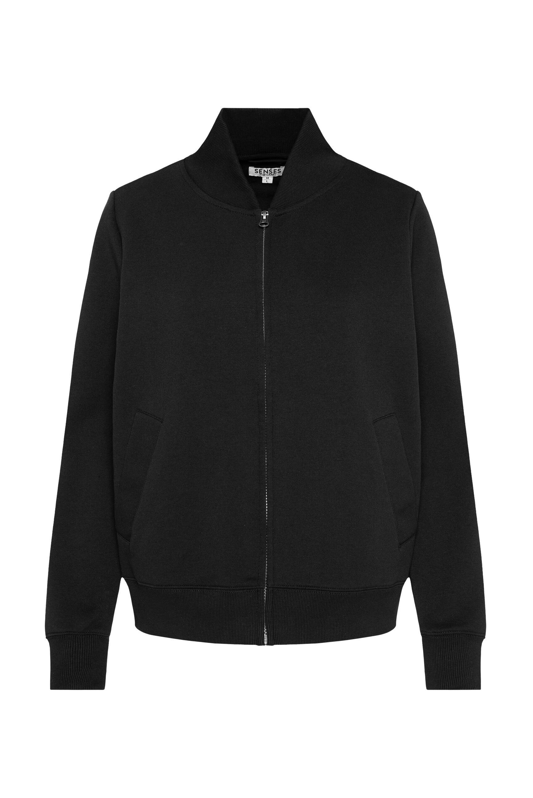 SENSES.THE LABEL Sweatjacke, mit Baumwolle günstig online kaufen