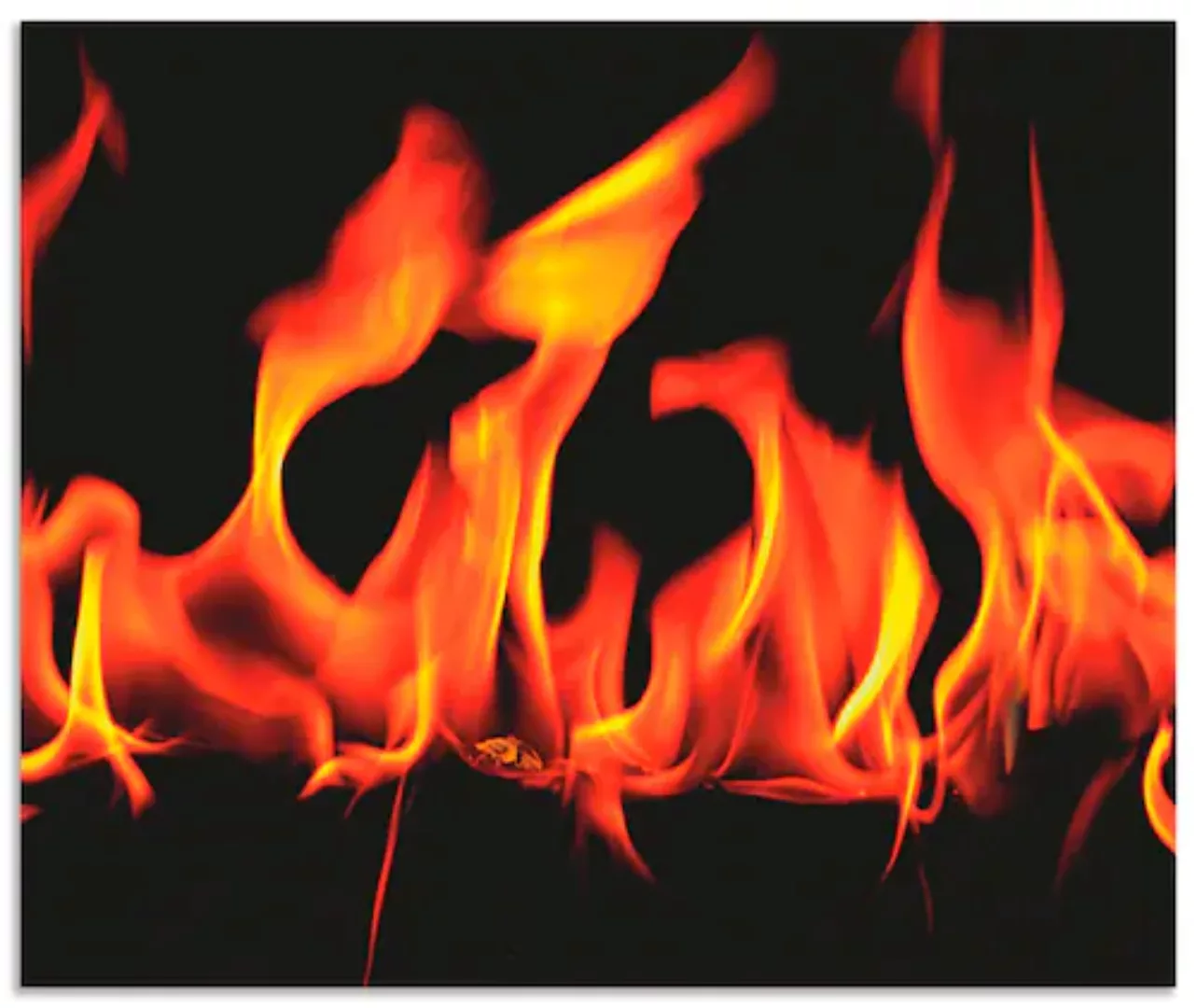 Artland Küchenrückwand "Feuer 2 - Flammen", (1 tlg.), Alu Spritzschutz mit günstig online kaufen