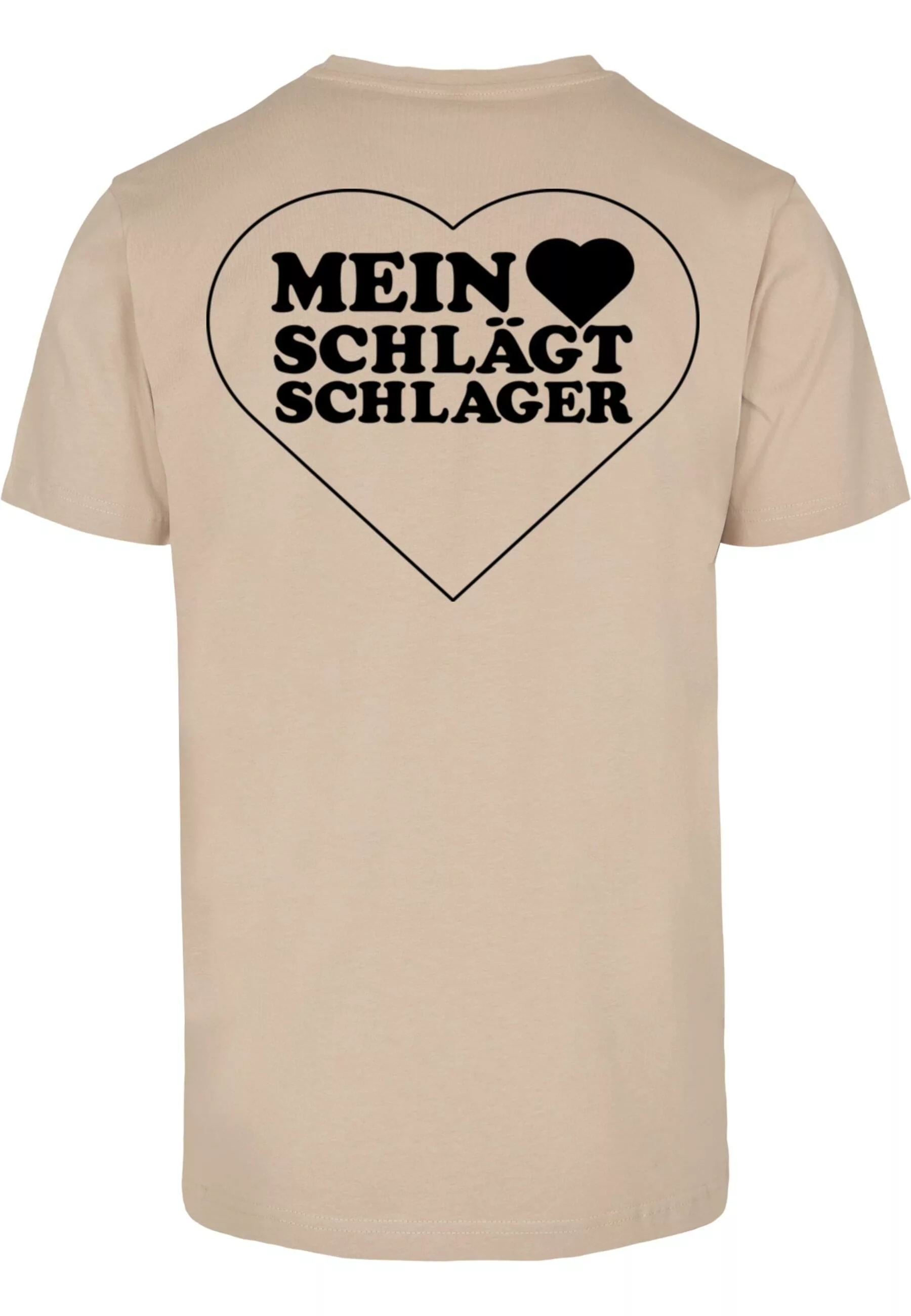 Merchcode T-Shirt "Merchcode MHSS Herz Schwarz 2 T-Shirt", (1 tlg.) günstig online kaufen