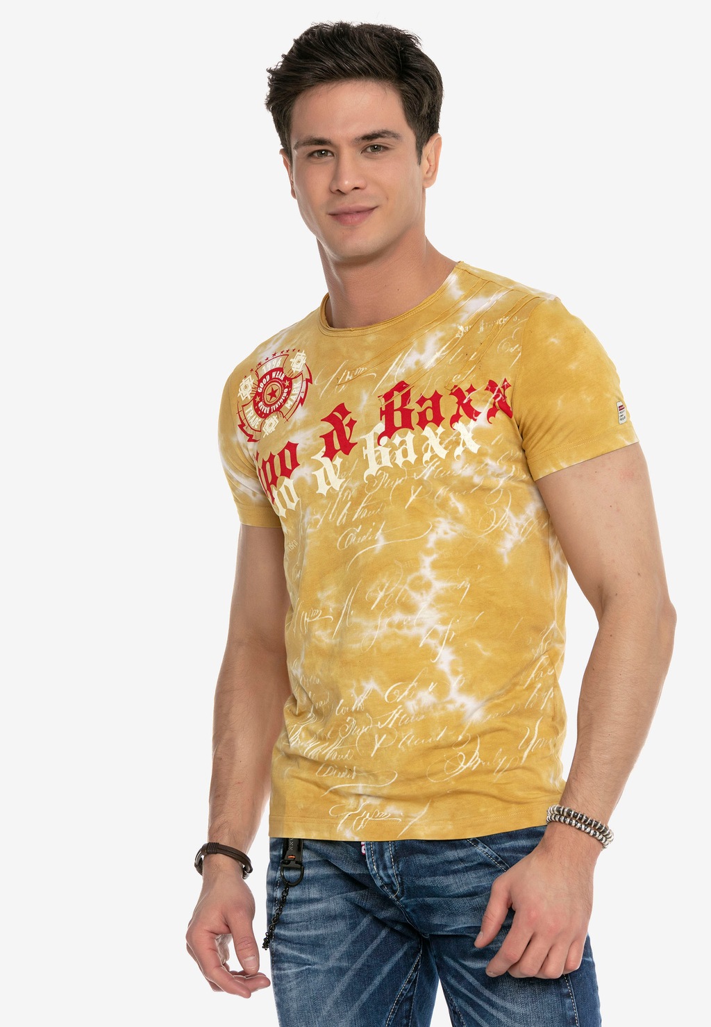Cipo & Baxx T-Shirt, mit trendigem Marken-Frontprint günstig online kaufen