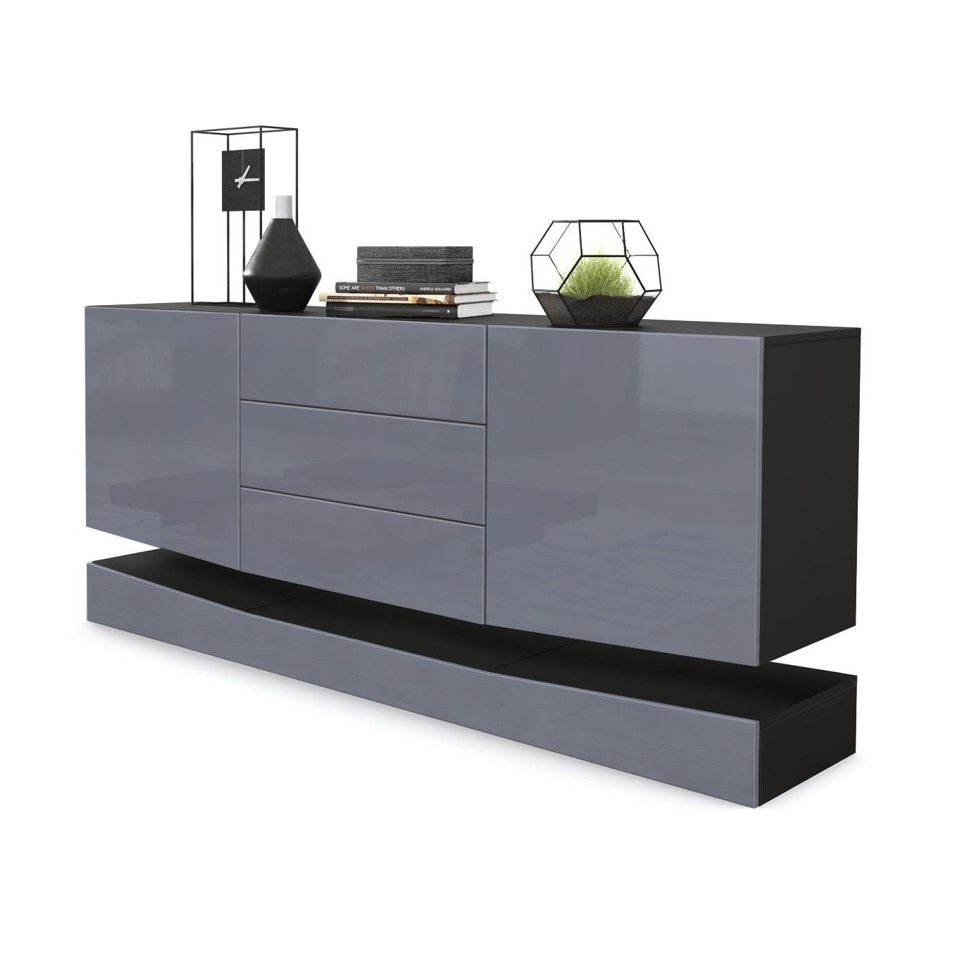 Vladon Sideboard City (Kommode, mit 2 günstig online kaufen
