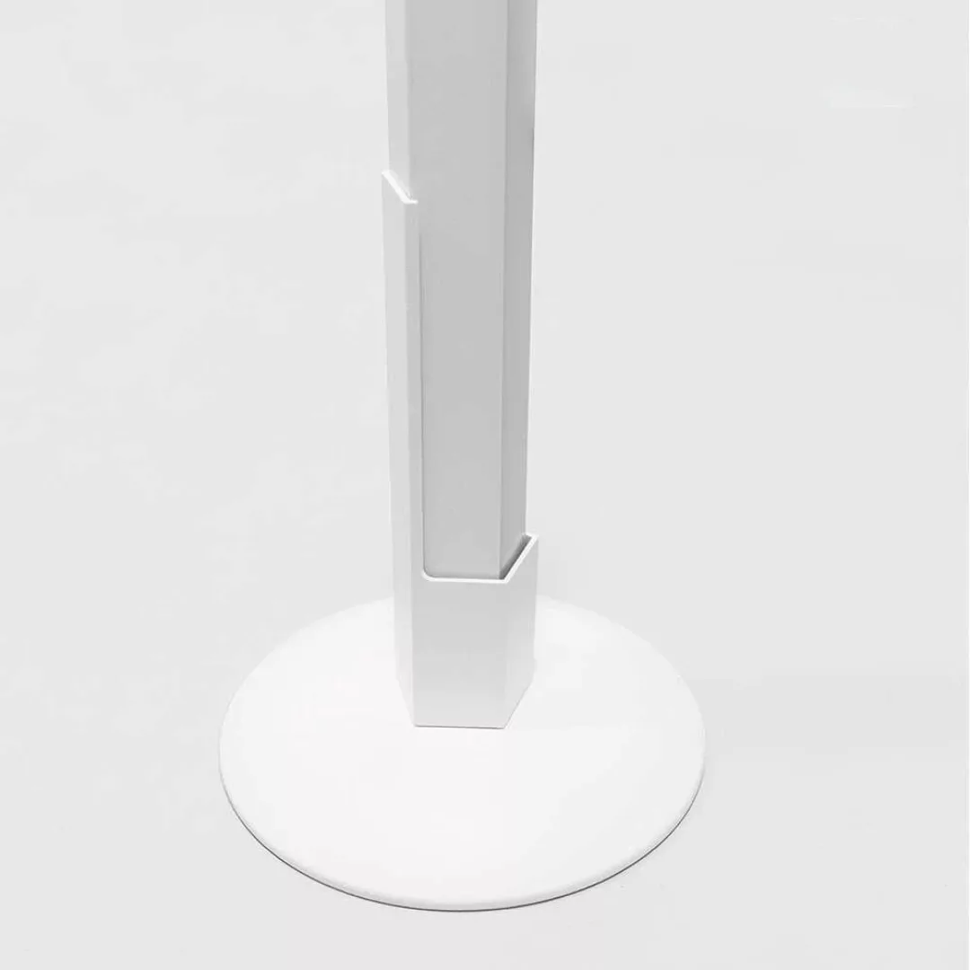 LED Akku Stehleuchte Pencil M in Weiß 12W 1350lm IP65 980mm mit Drehfuß günstig online kaufen