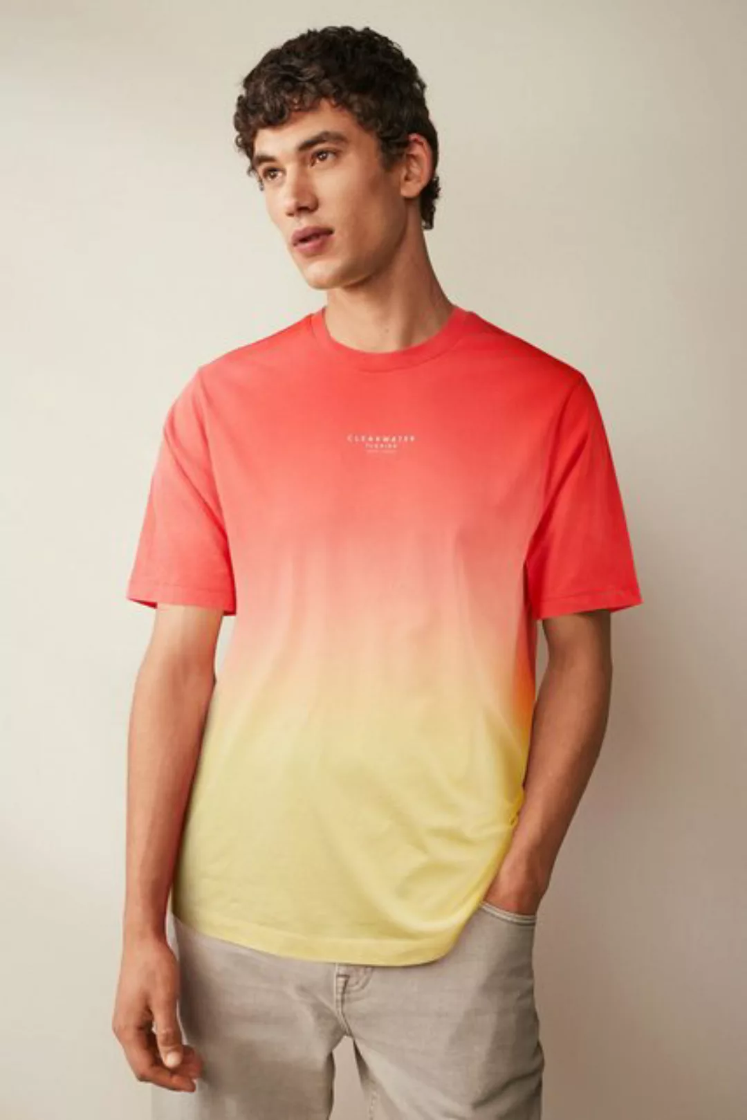 Next T-Shirt T-Shirt in Tauchfärboptik (1-tlg) günstig online kaufen