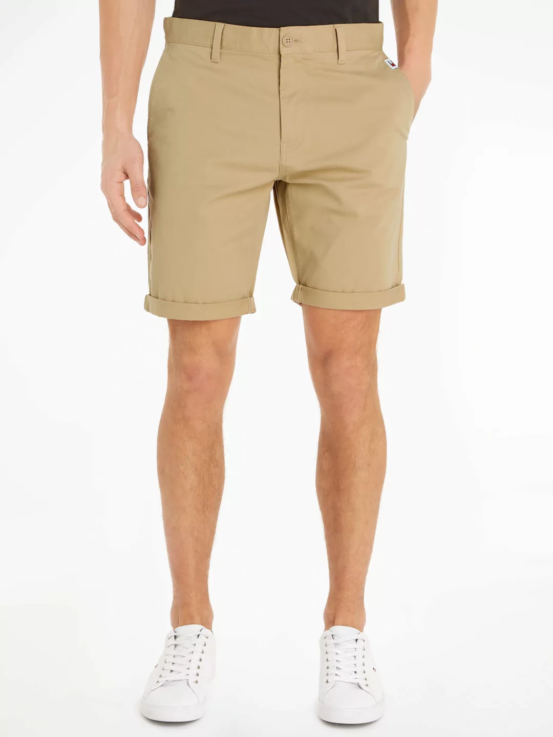 Tommy Jeans Chinoshorts "TJM SCANTON SHORT", Markenstickerei günstig online kaufen