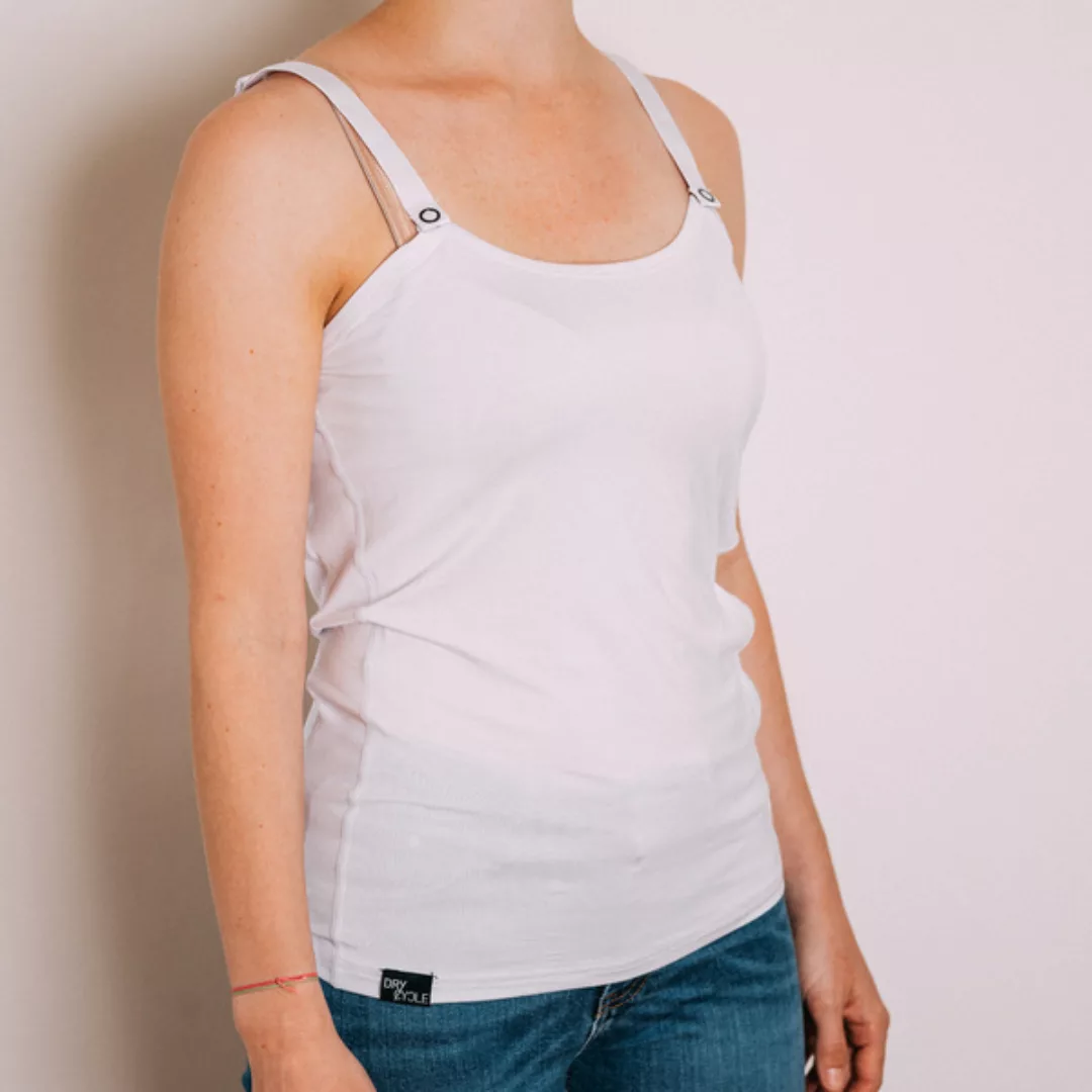 Damen Fahrrad Shirt Schweißundurchlässig & Atmungsaktiv Weiß günstig online kaufen