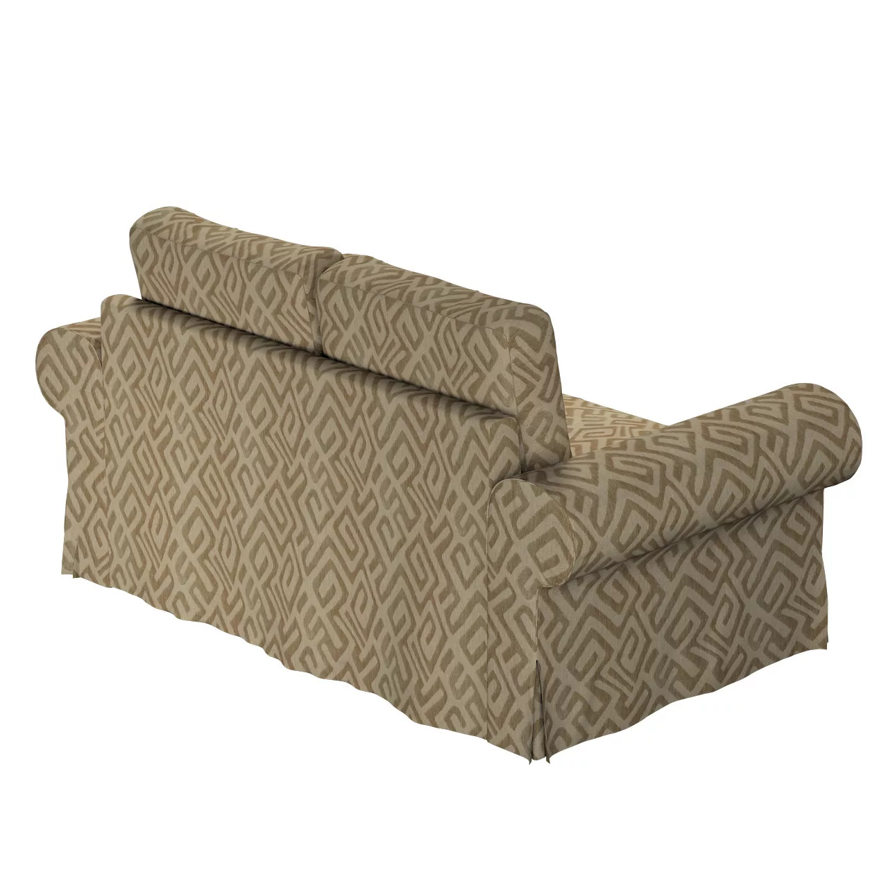 Bezug für Backabro 2-Sitzer Sofa ausklappbar, mocca, Bezug für Backabro 2-S günstig online kaufen