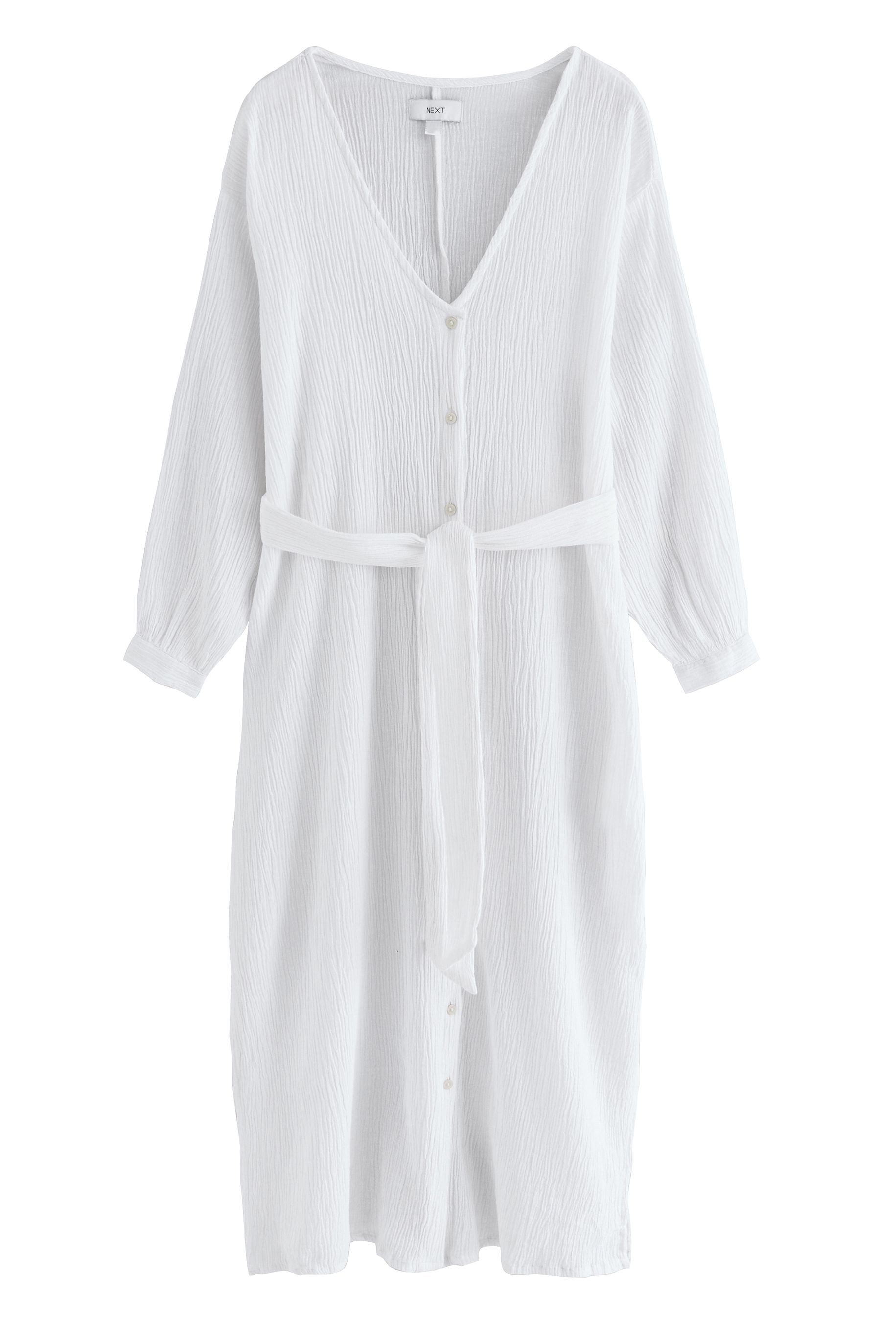 Next Strandkleid Cover-up in strukturierter Knitteroptik günstig online kaufen