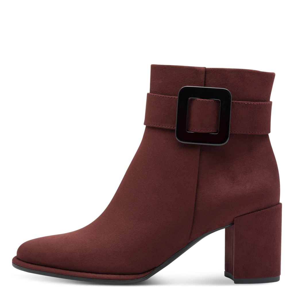 MARCO TOZZI Stiefelette, Blockabsatz, Ankleboots mit modischer Zierschnalle günstig online kaufen