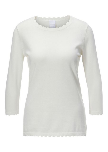 MADELEINE Strickpullover Pullover mit 1/2 Arm günstig online kaufen