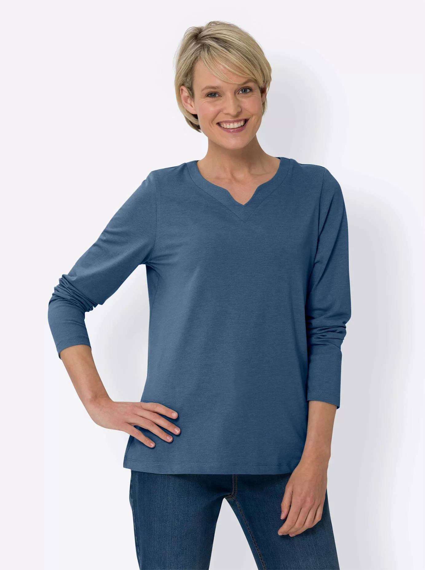 Classic Basics Langarmshirt "Langarm-Shirt" günstig online kaufen