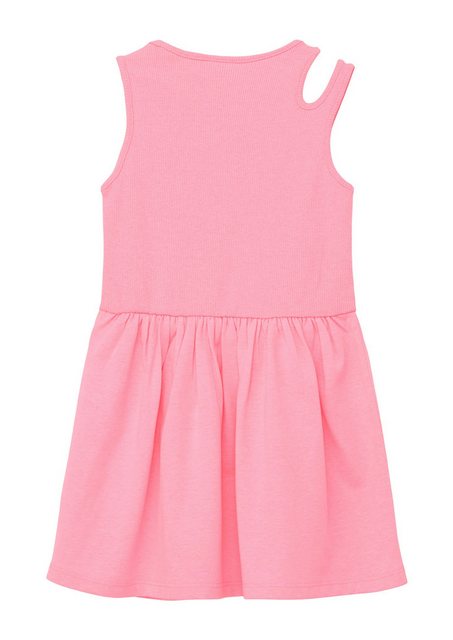 s.Oliver Junior Sommerkleid mit Rippstruktur günstig online kaufen