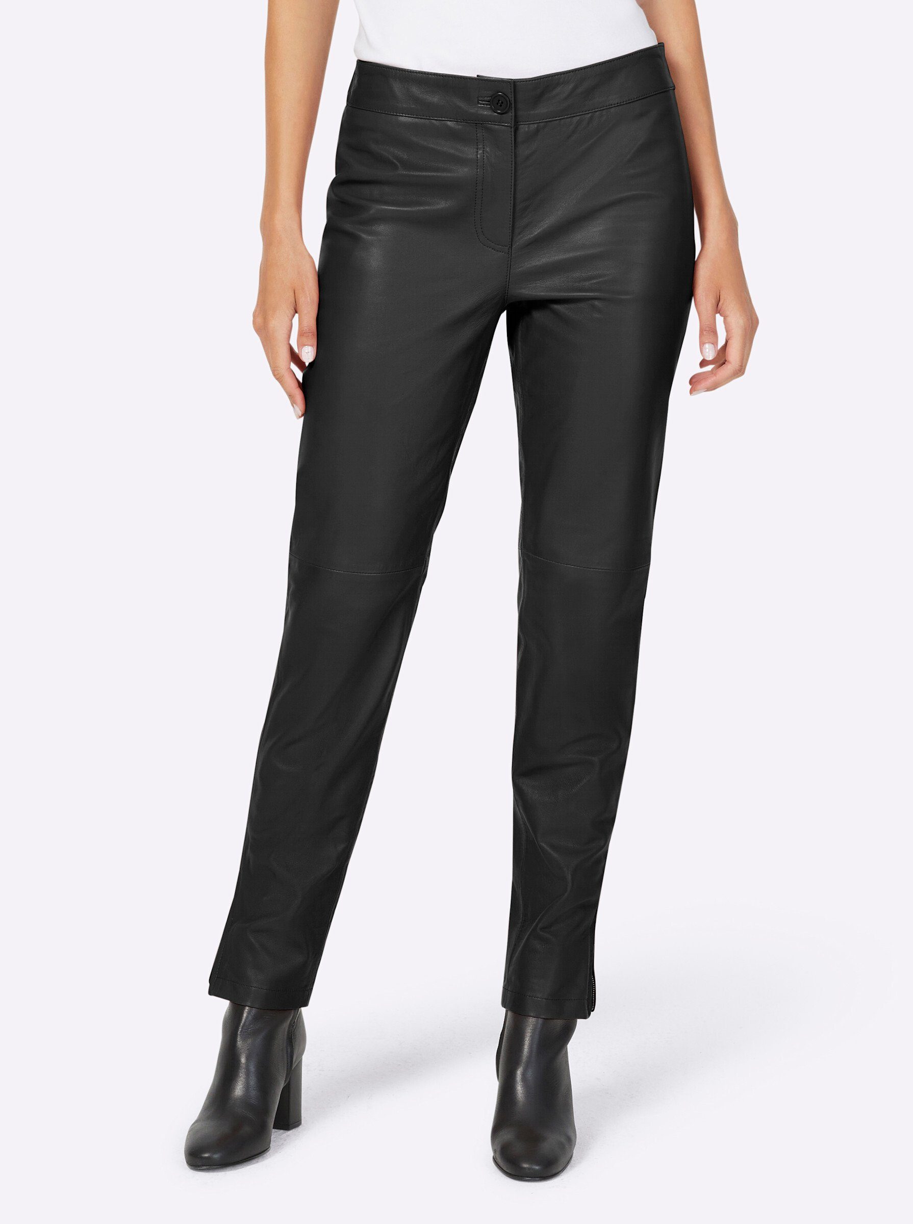 heine Jerseyhose Lederhose Innenbeinlänge ca. 74 günstig online kaufen