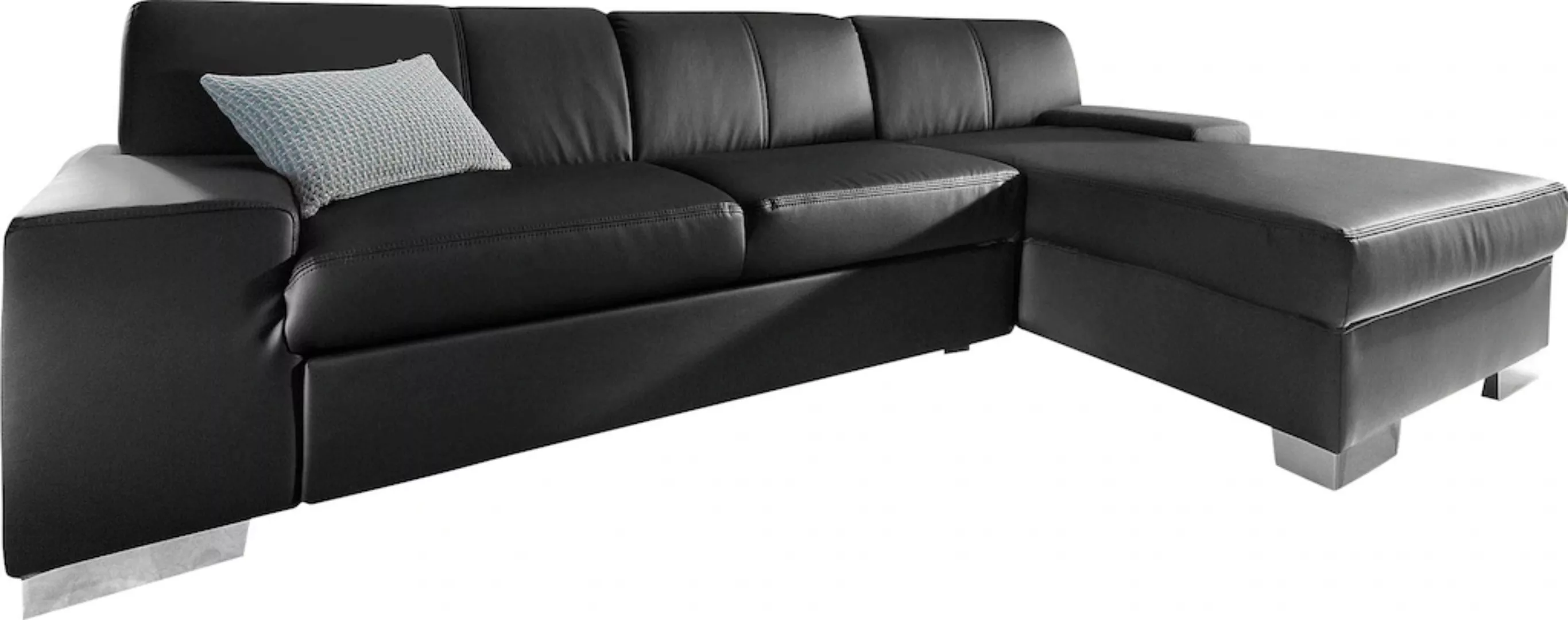 DOMO collection Ecksofa "Star, zeitlose Formensprache, elegante Optik, L-Fo günstig online kaufen