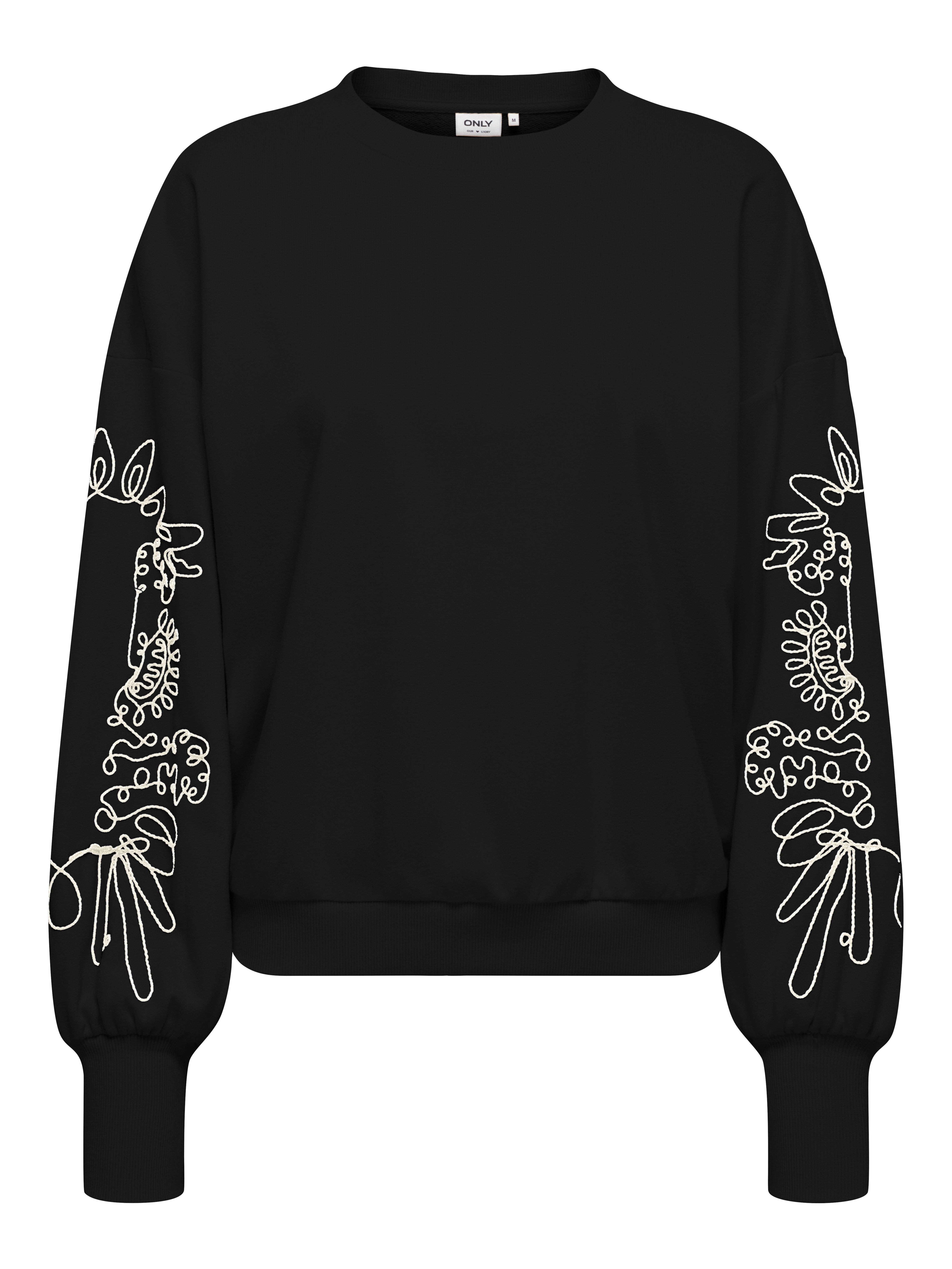 ONLY Sweatshirt ONLBROOKE L/S O-NECK DETAIL günstig online kaufen