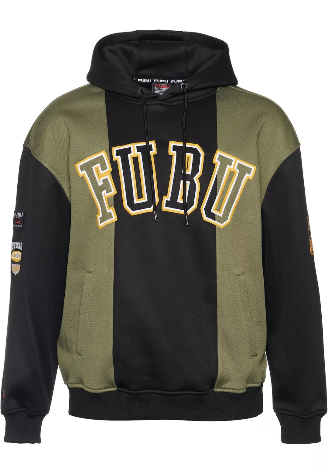 Fubu Kapuzensweatshirt "Fubu Herren FM234-010-1 FUBU College Block Mesh Hoo günstig online kaufen