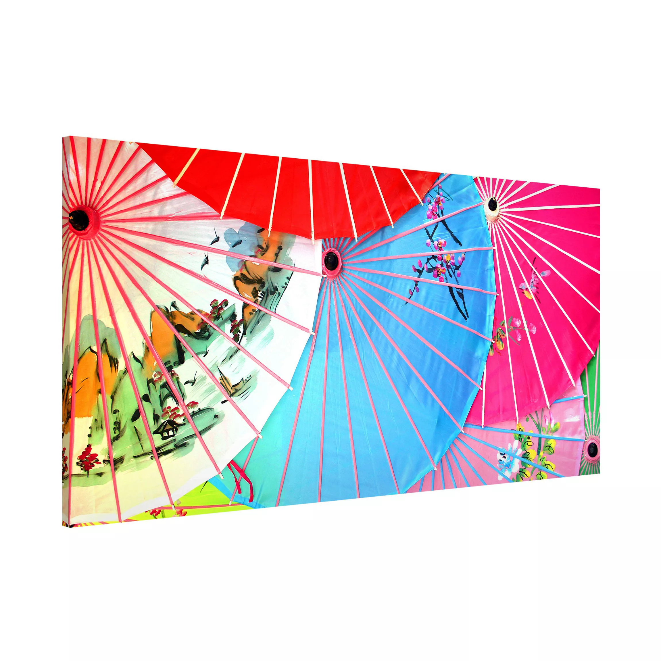 Magnettafel Muster & Textur - Querformat 2:1 Chinese Parasols günstig online kaufen