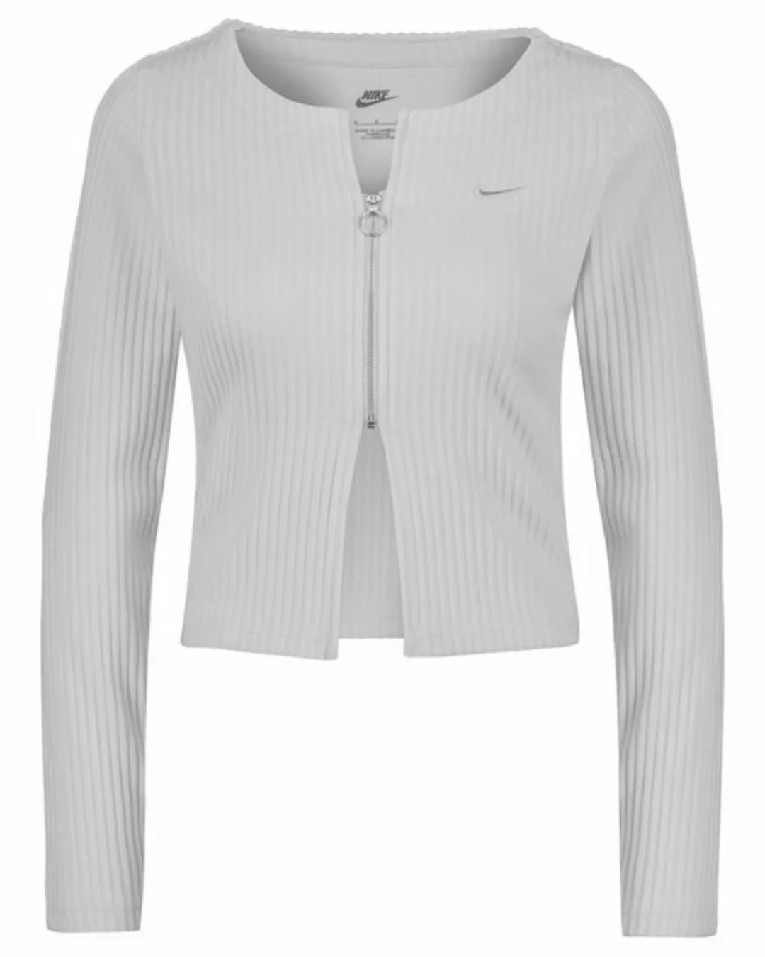 Nike Sportswear Sweatjacke Damen Sweatshirtjacke CHILL KNIT Slim Fit (1-tlg günstig online kaufen