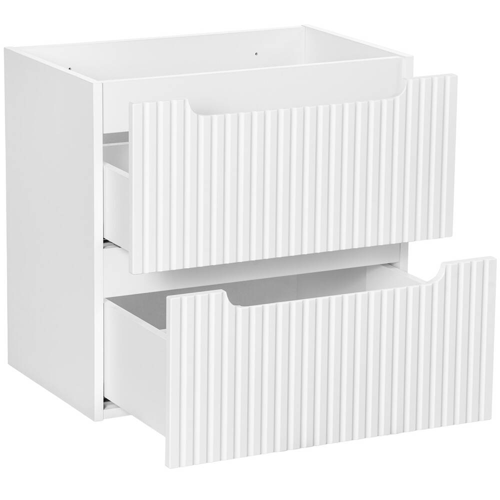 Waschtischunterschrank 60 cm, weiß, NEWPORT-56-WHITE günstig online kaufen