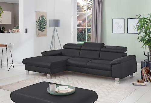 COTTA Polstergarnitur »Komaris L-Form«, (Set), Set bestehend aus: Ecksofa m günstig online kaufen