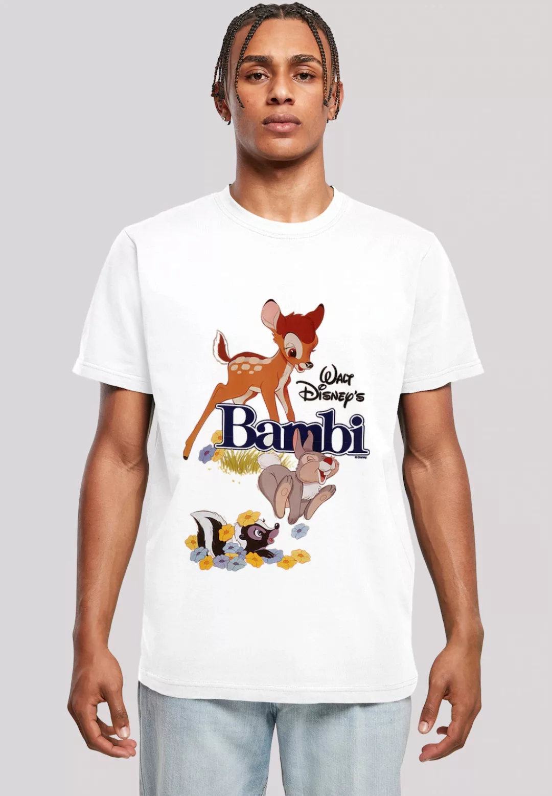 F4NT4STIC T-Shirt "Disney Bambi Poster", Herren,Premium Merch,Regular-Fit,B günstig online kaufen