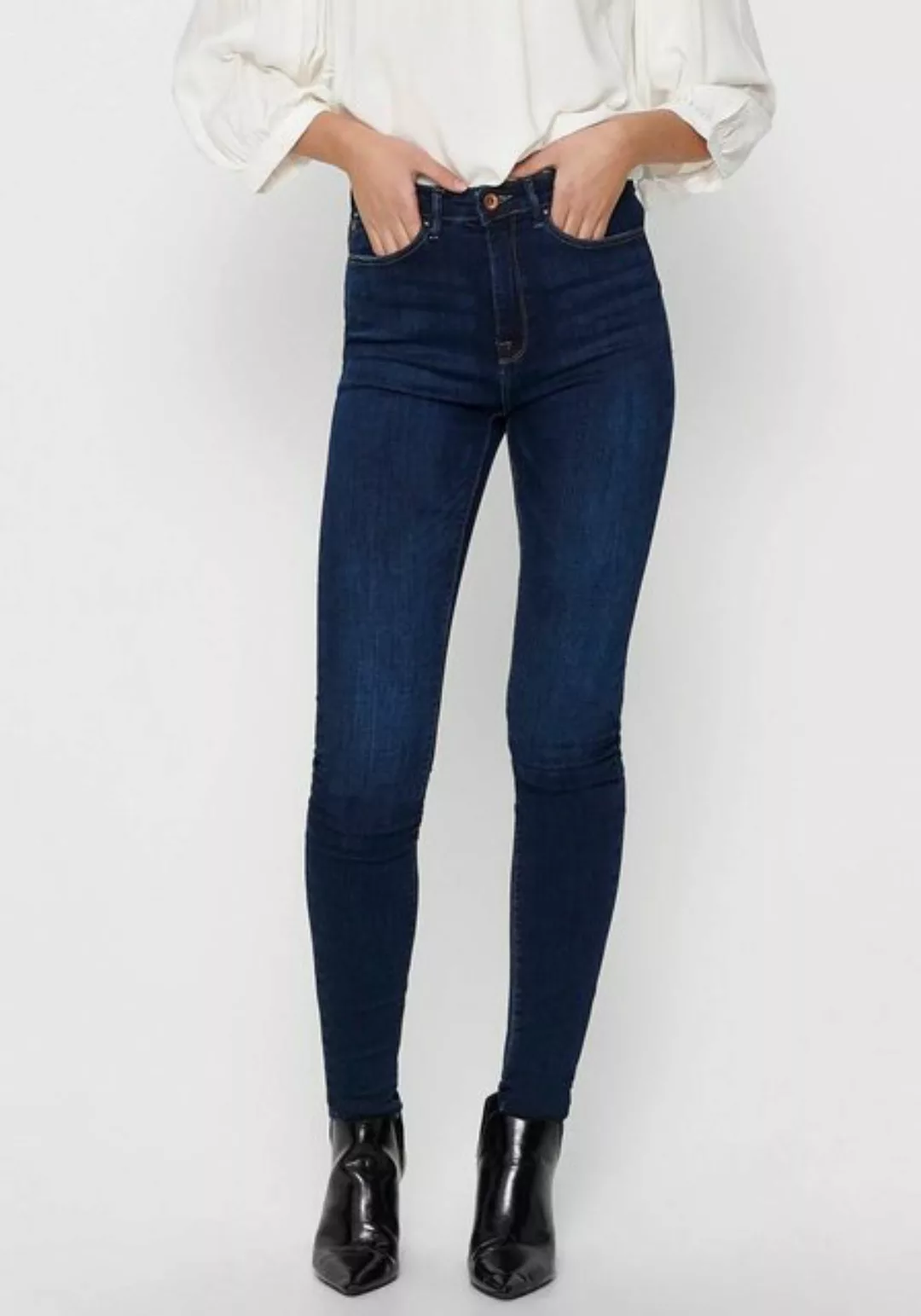 ONLY High-waist-Jeans ONLPAOLA LOLA HW SK DNM AZG 132907 günstig online kaufen