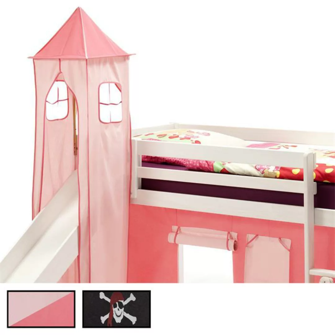 Turm MAX zum Bett mit Rutsche in verschiedenen Farben günstig online kaufen