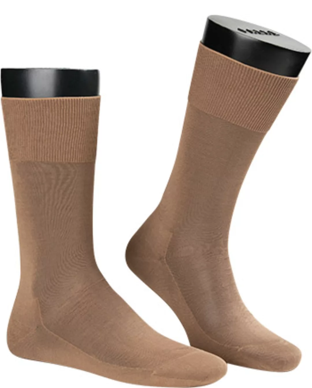 FALKE No. 9 Pure Fil d´Écosse Gentlemen Socken, Herren, 41-42, Beige, Uni, günstig online kaufen