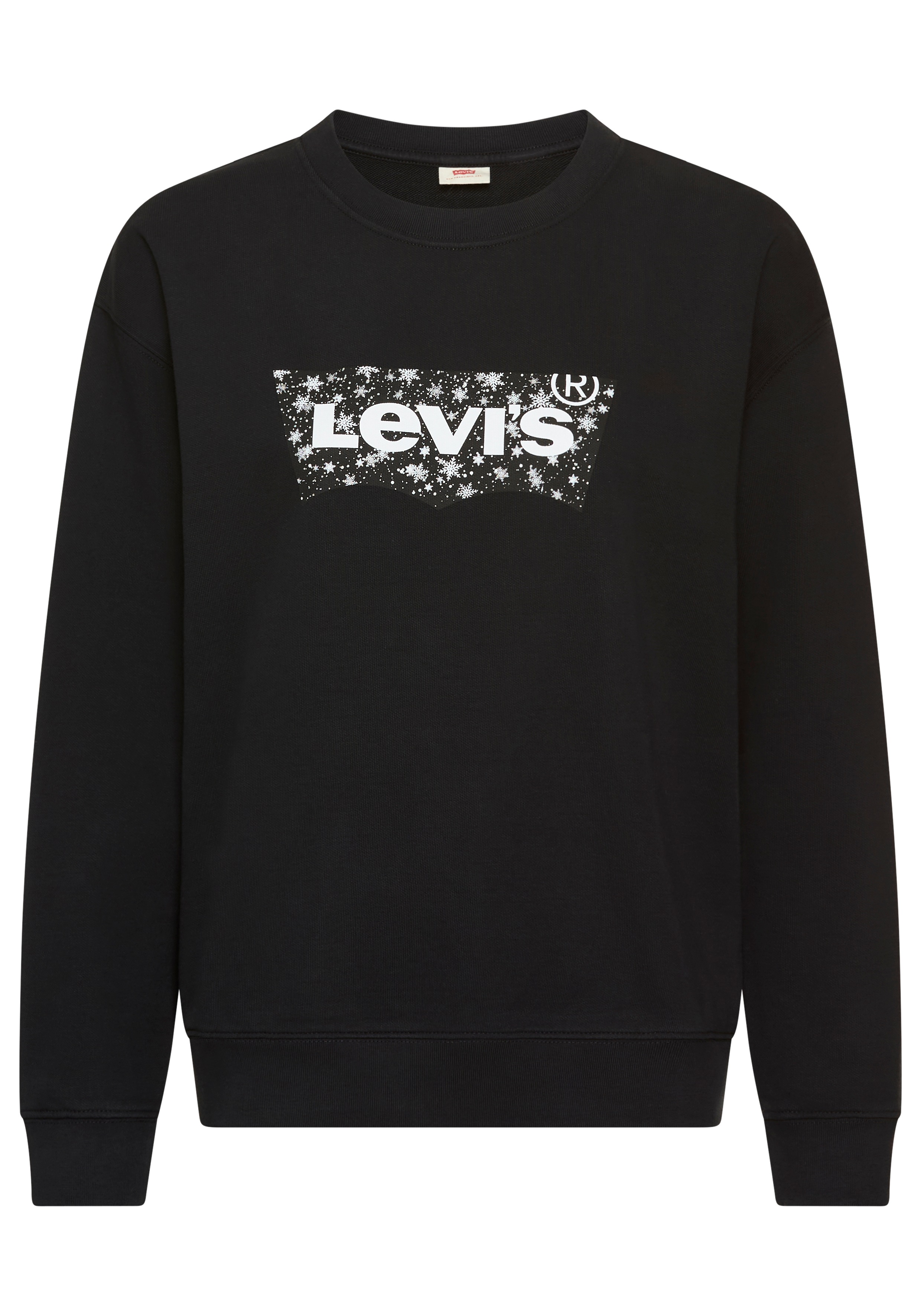 Levis Sweatshirt "GR EVERYDAY CREW", mit winterlichem Logoprint günstig online kaufen